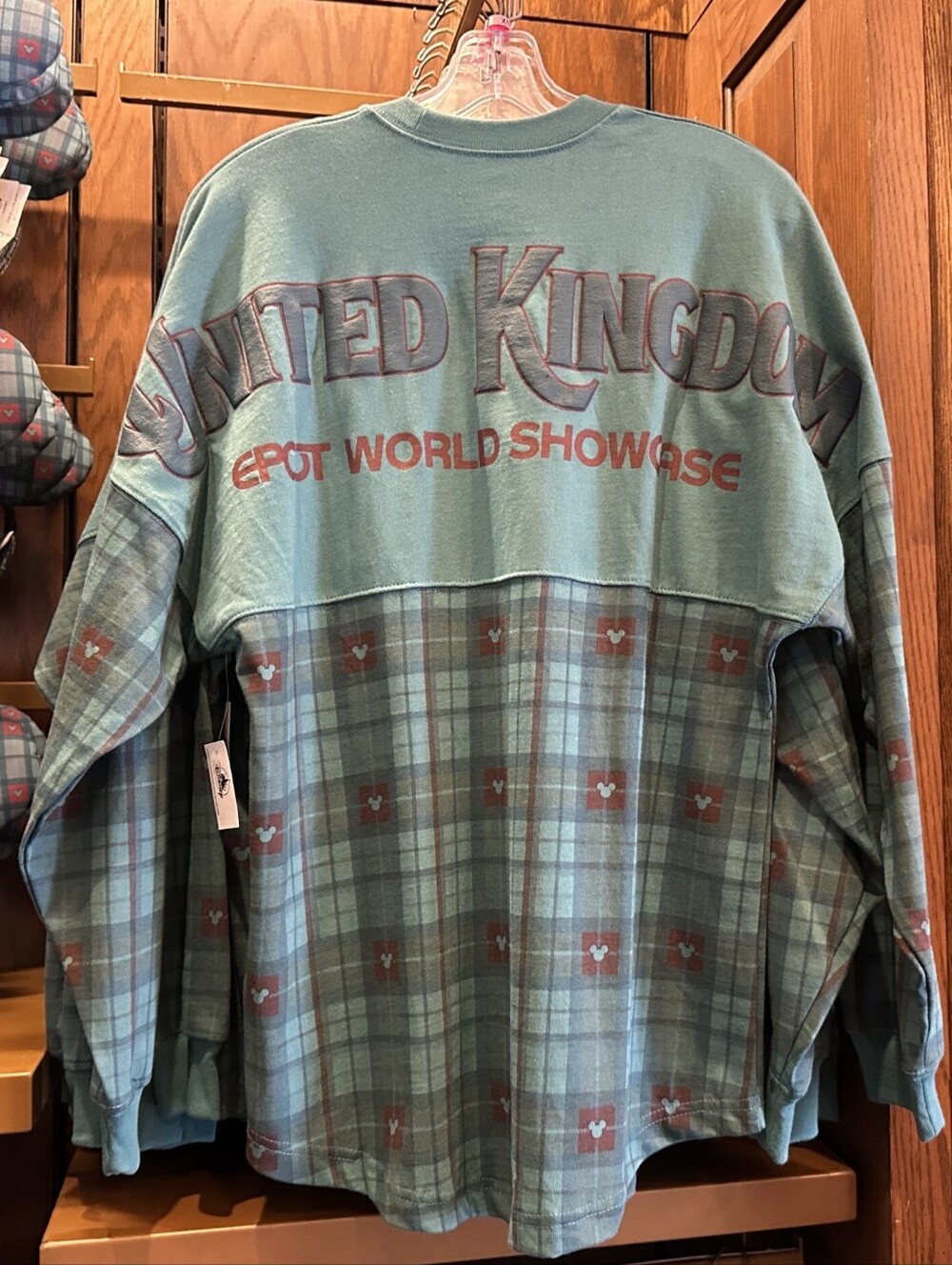 Disney Parks Plaid United Kingdom  Collection Unisex